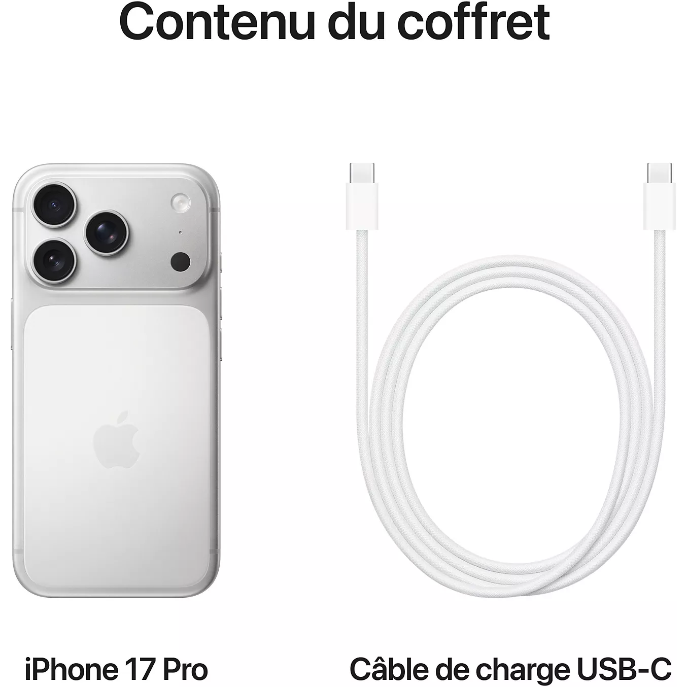 Smartphone APPLE iPhone 17 Pro Argent 256Go – Image 6