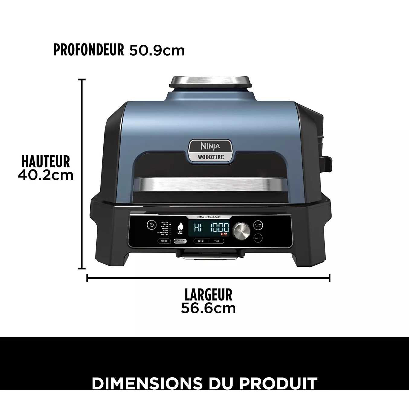 Barbecue électrique NINJA OG901EU Woodfire pro – Image 7