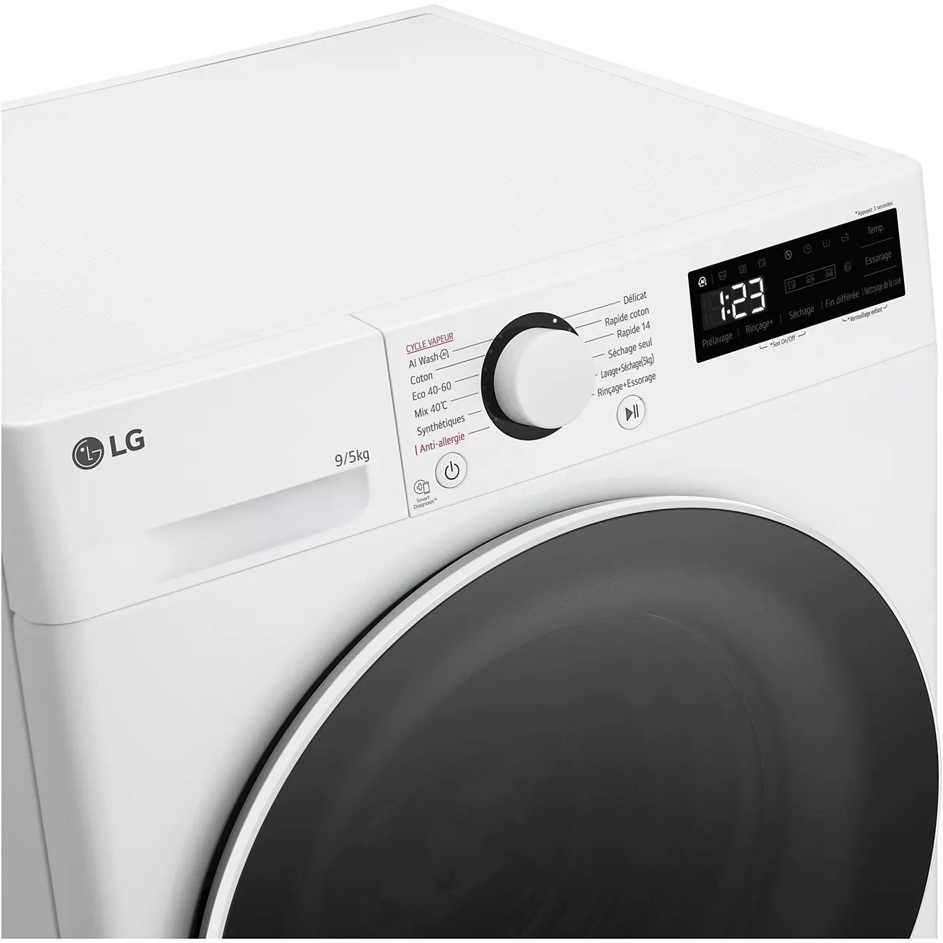 Lave linge séchant hublot LG F952SR50WRS – Image 4