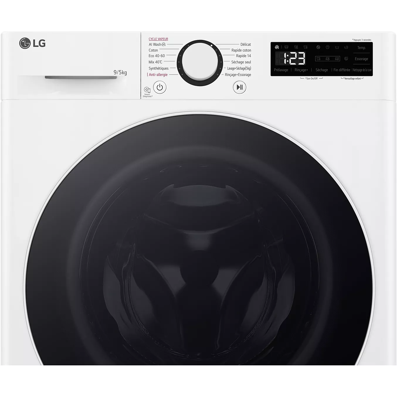 Lave linge séchant hublot LG F952SR50WRS – Image 5