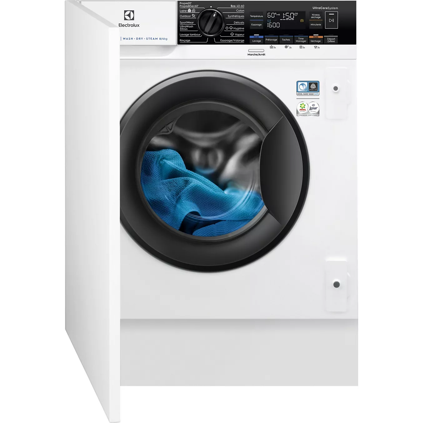 Lave linge séchant hublot encastrable ELECTROLUX EW8W3816BI – Image 3