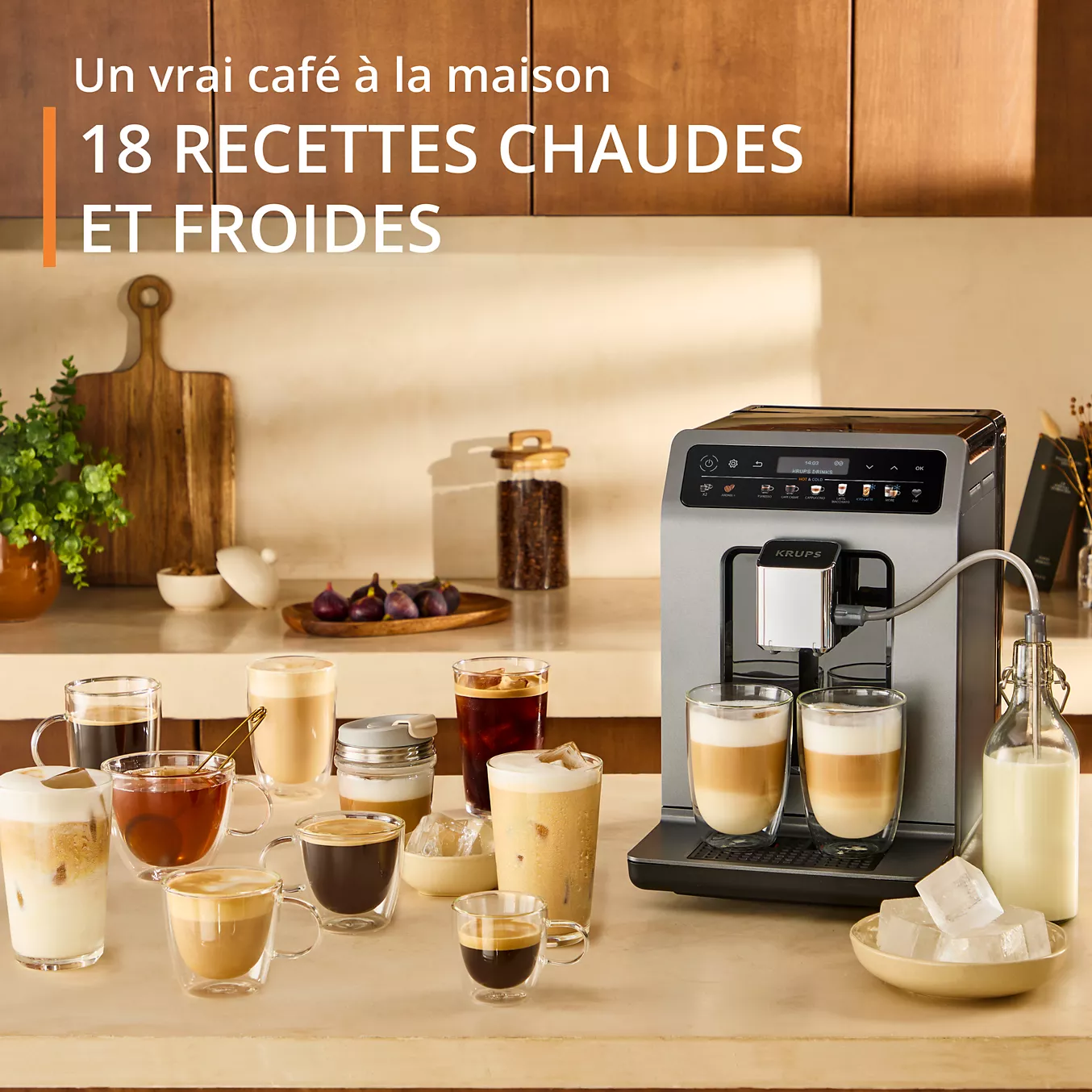 Expresso Broyeur KRUPS Evidence Hot & Cold EA898DF1 – Image 4