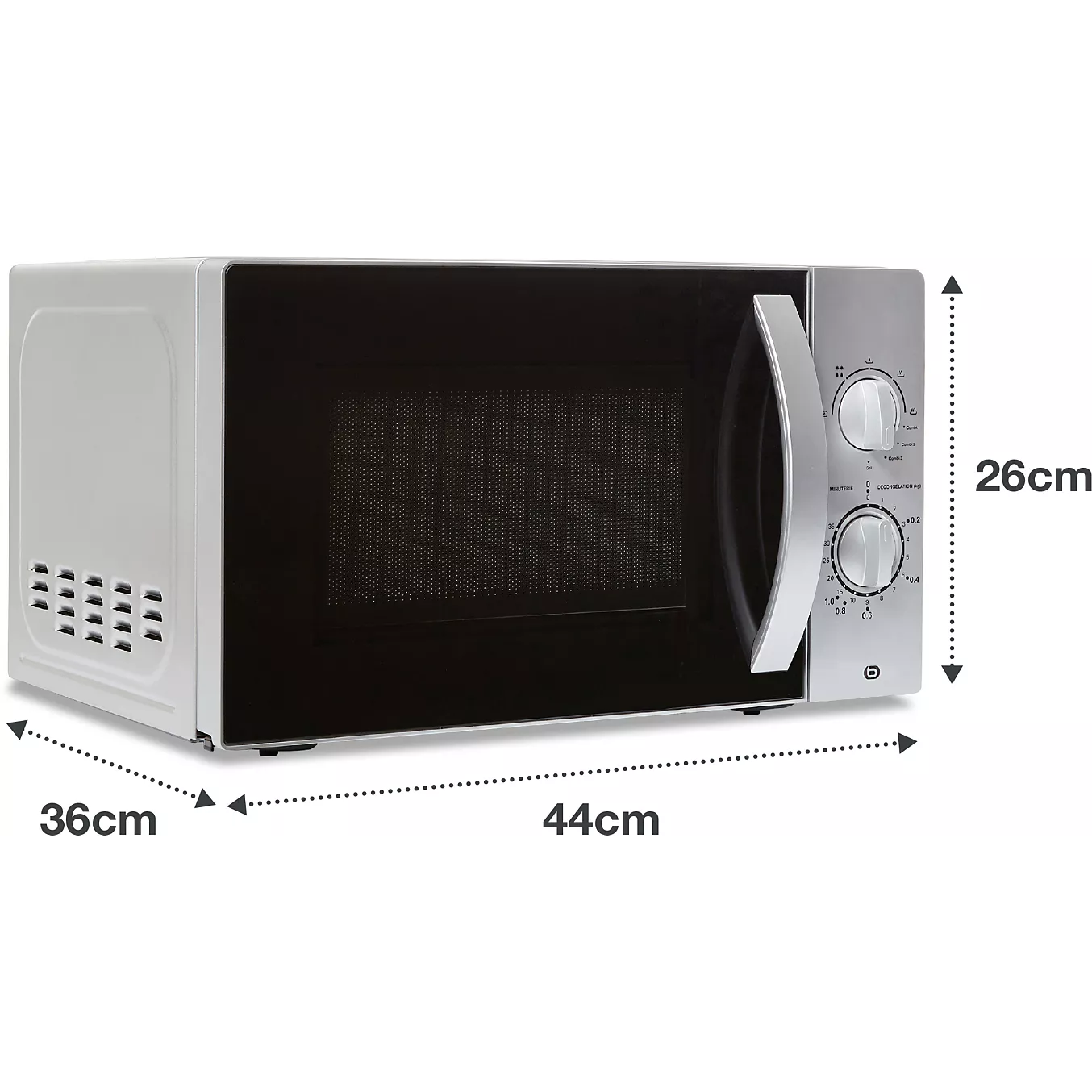 Micro ondes grill ESSENTIELB EG204s Titane – Image 9