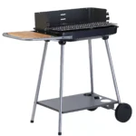 Barbecue charbon ESSENTIELB EBCA3 noir gris sur pieds