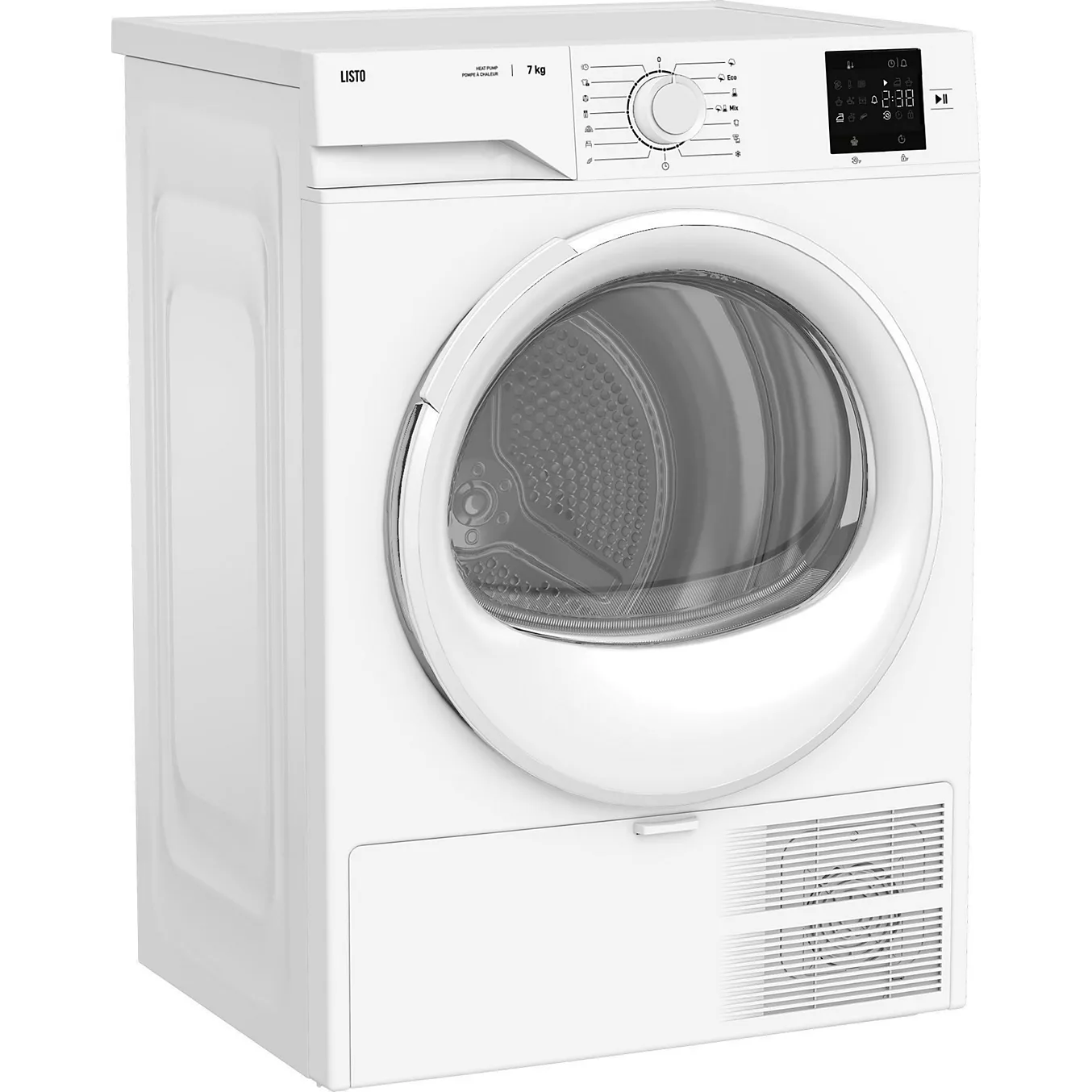 Sèche linge pompe Sèche linge pompe à chaleur LISTO SLHP7L1 Reconditionné à chaleur LISTO SLHP7L1 Reconditionné