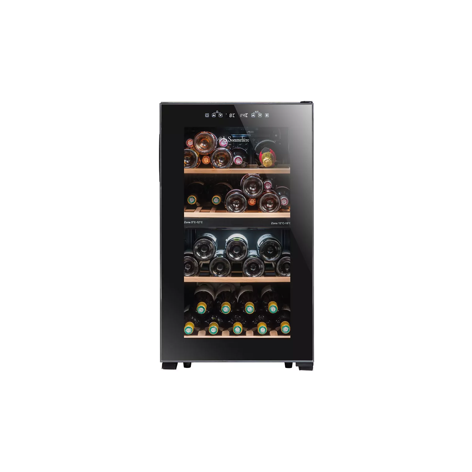 Cave à vin de service LA SOMMELIERE LS51.2ZBLACK