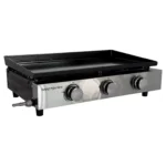Plancha gaz HAPPY GARDEN Plancha au gaz MÉRIDA 3 brûleurs 6 kW