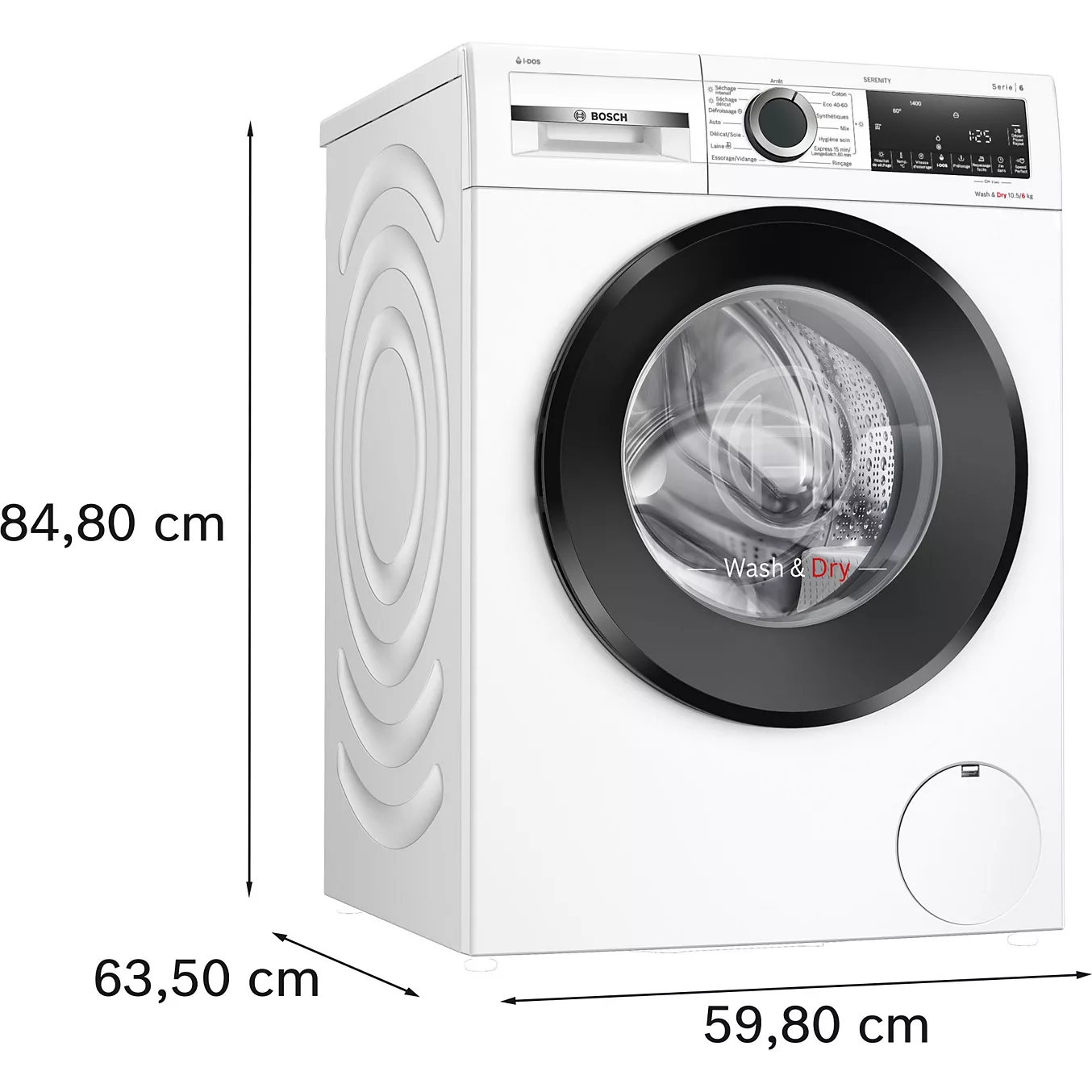 Lave linge séchant hublot BOSCH WNG254ASFR Série 6 – Image 10