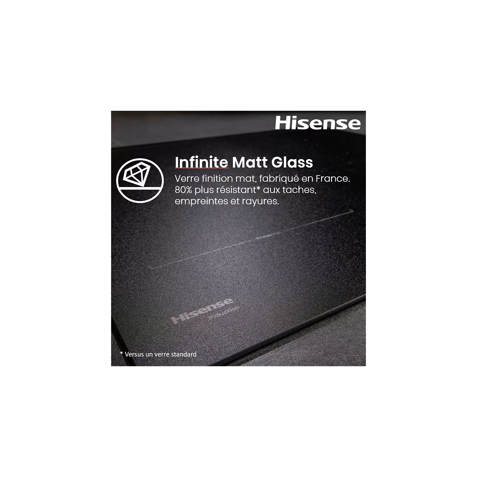 Plaque induction HISENSE HI6443SRWF InfiniteMattGlass – Image 8