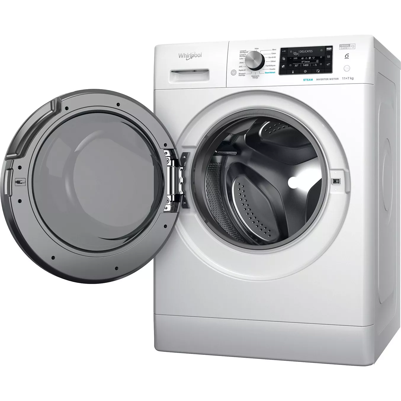 Lave linge séchant hublot WHIRLPOOL FFWDD1176258BCVFR – Image 5