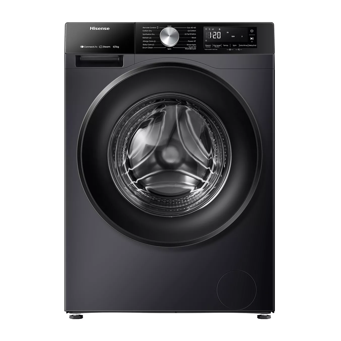 Lave linge séchant hublot HISENSE WD3S8043BB3 PureJetWash – Image 2