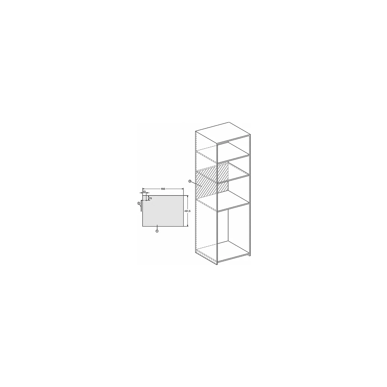Micro ondes encastrable MIELE M 7140 TC – Image 5