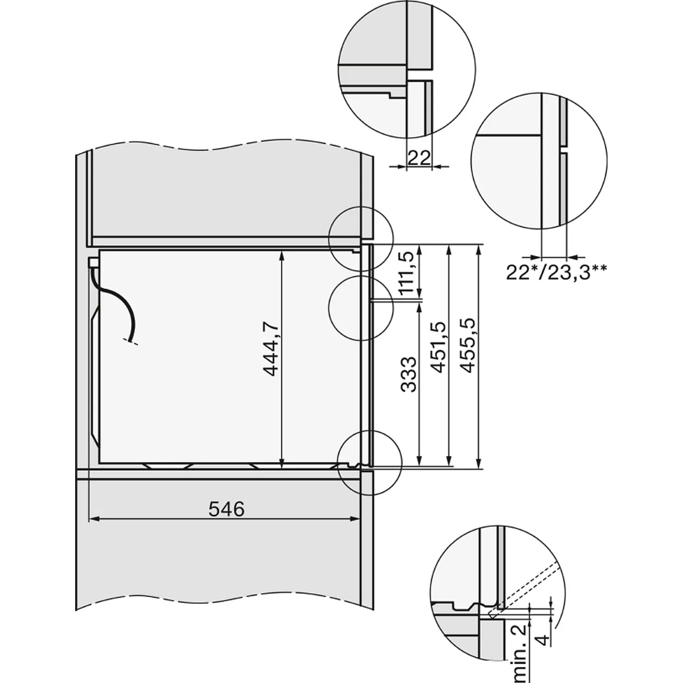 Micro ondes combiné encastrable MIELE H 7240 BM NR – Image 11