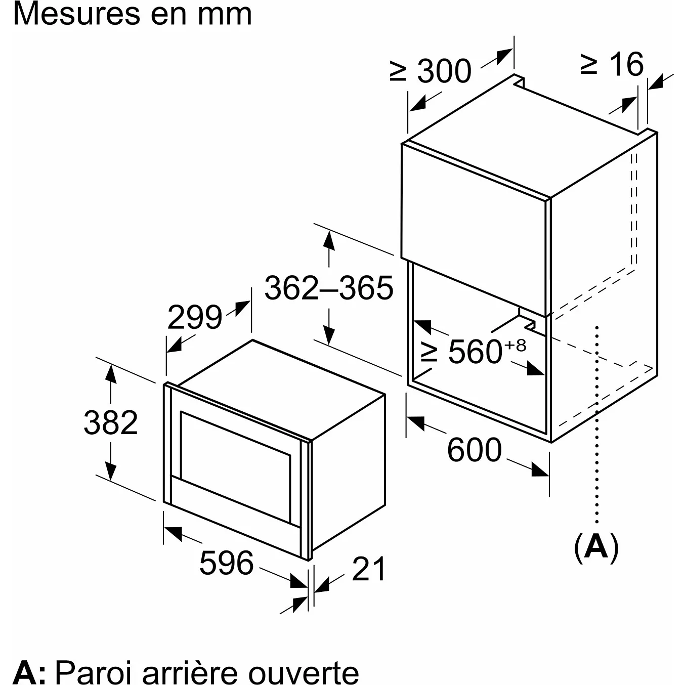 Micro ondes encastrable NEFF NR4WR21N1 série N70 Inverter – Image 4