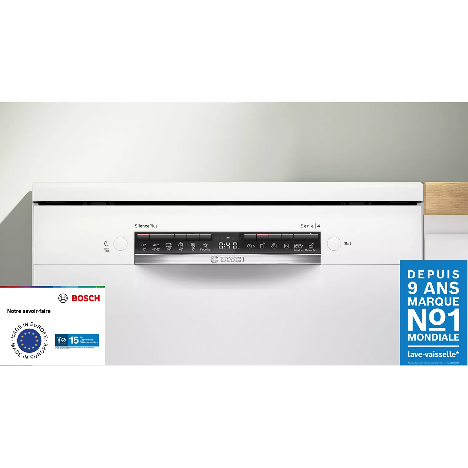 Lave vaisselle 60 cm BOSCH SMS4EVW00E – Image 7