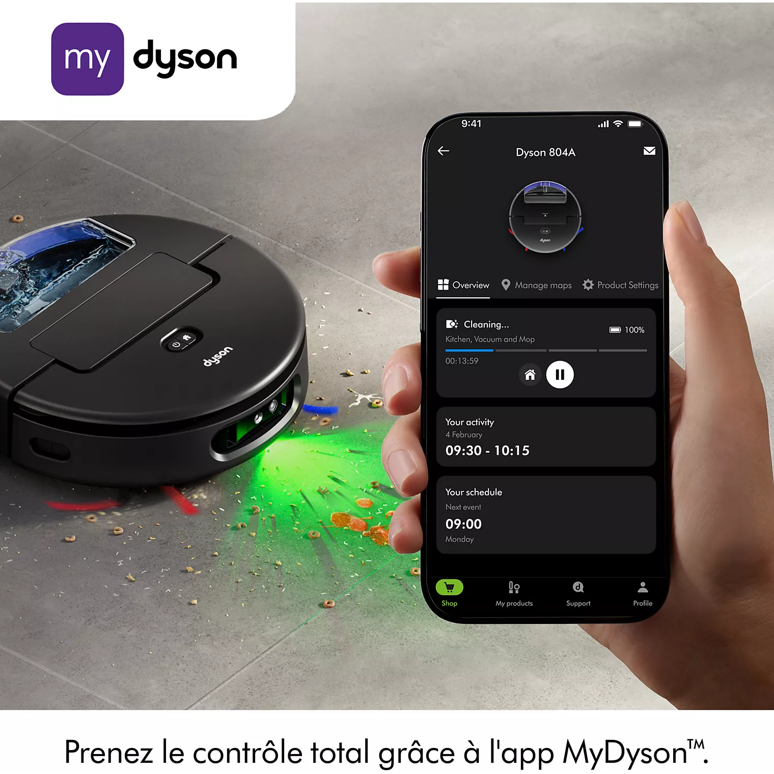 Robot Aspirateur Laveur DYSON Spot+Scrub AI – Image 4