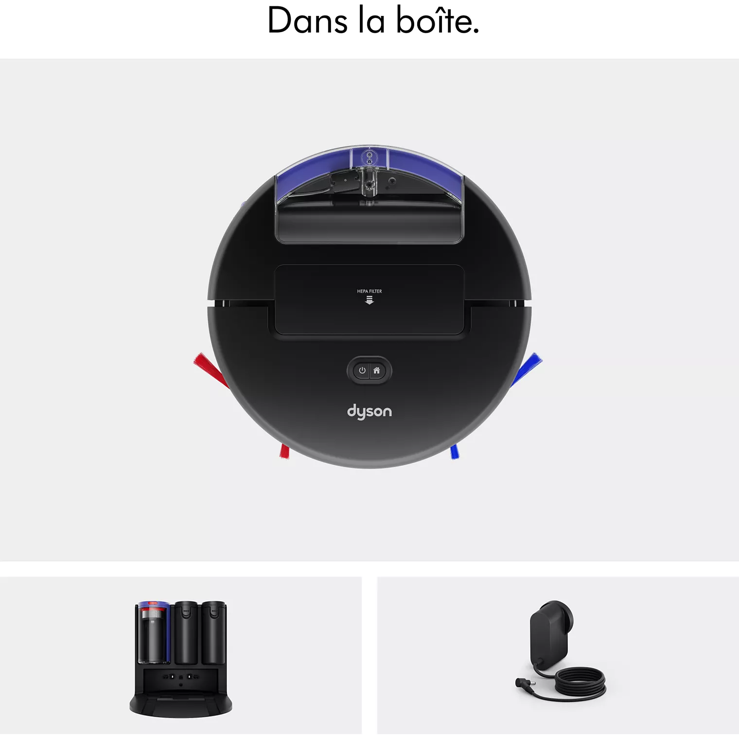 Robot Aspirateur Laveur DYSON Spot+Scrub AI