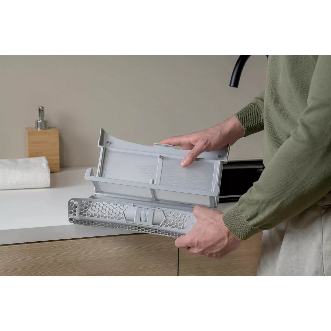 Sèche linge pompe à chaleur HAIER HD100-C367GU1-FR