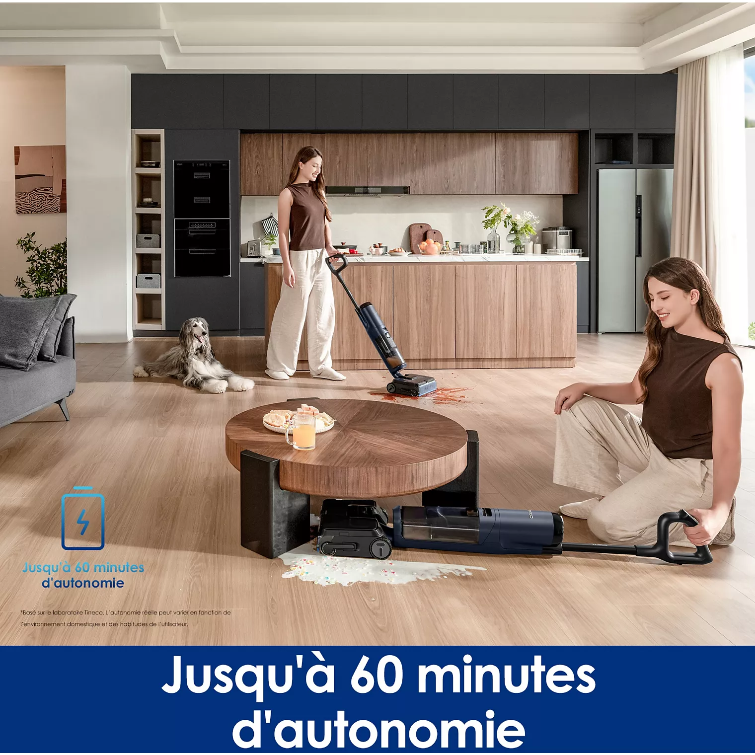 Aspirateur laveur TINECO Floor One S7 Max Pro Bleu – Image 11