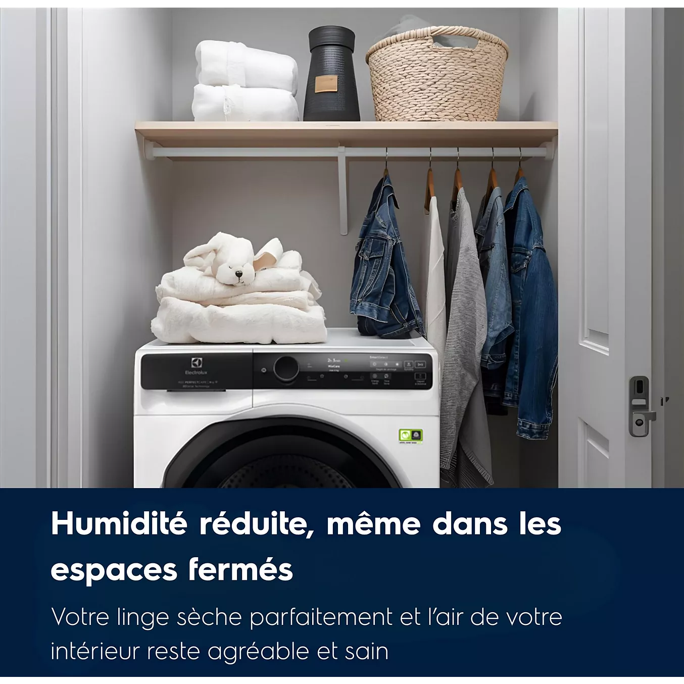 Sèche linge pompe à chaleur ELECTROLUX EW9HI783FC – Image 4