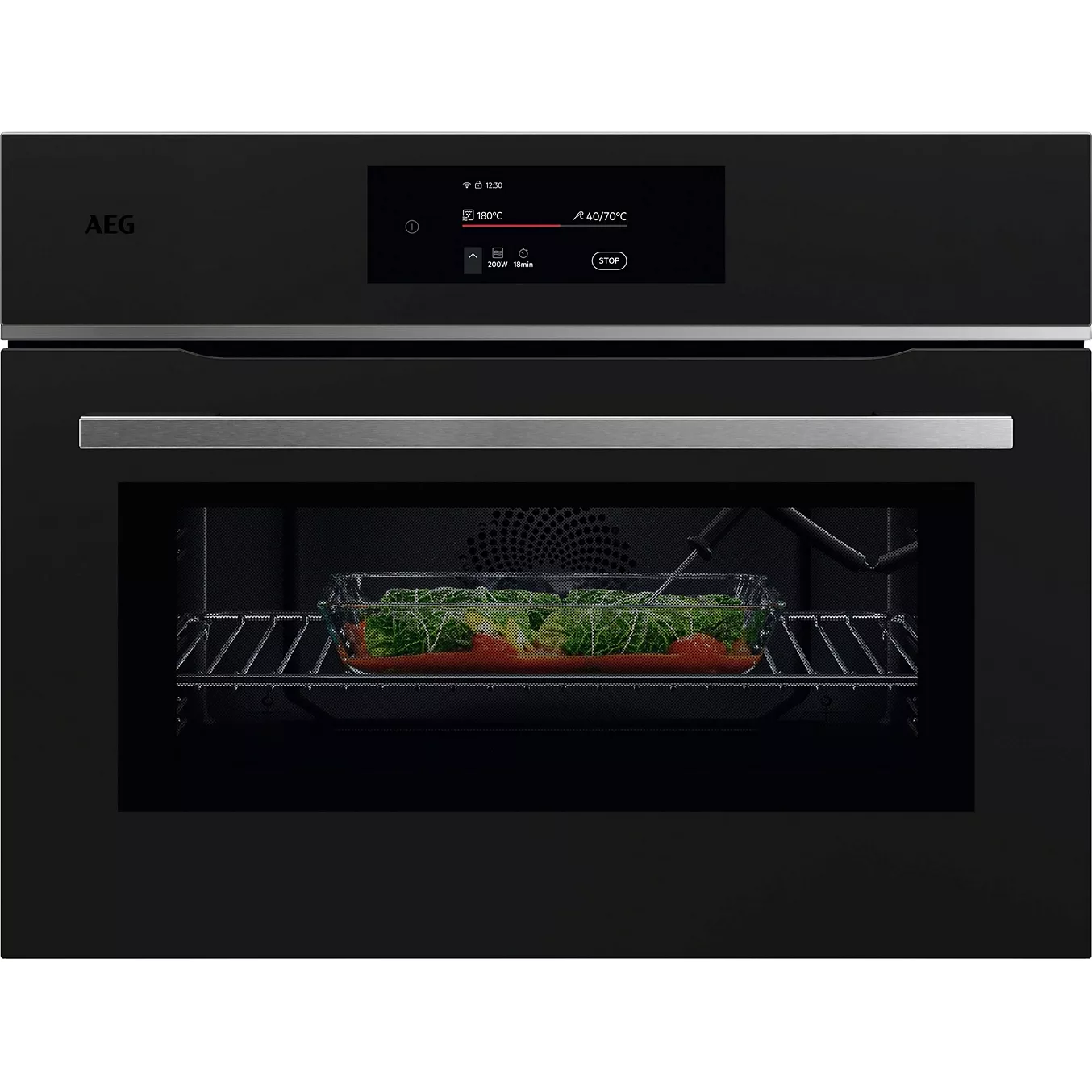 Micro ondes combiné encastrable AEG TK8NK721T