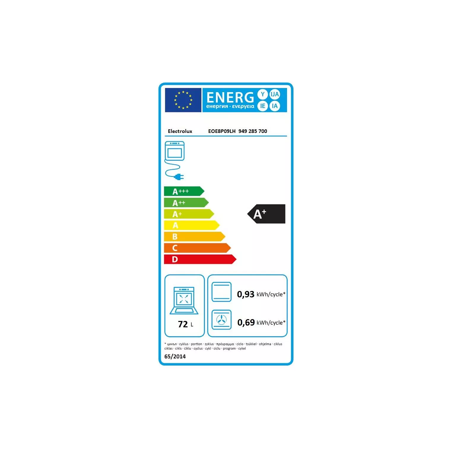 Four encastrable ELECTROLUX EOE8P09LH – Image 3