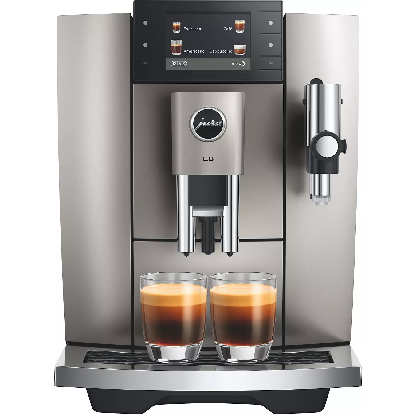 Expresso Broyeur JURA E8 Midnight Silver (ED)