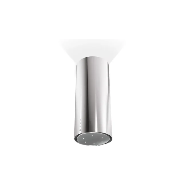 Hotte décorative îlot ROBLIN CYLINDRE 370 INOX