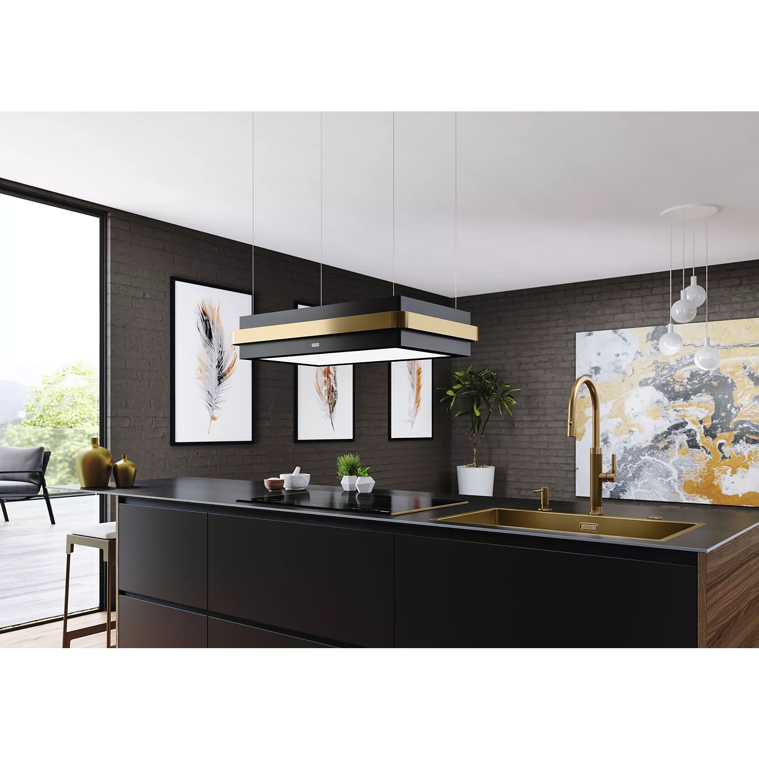 Hotte décorative îlot FRANKE 463231