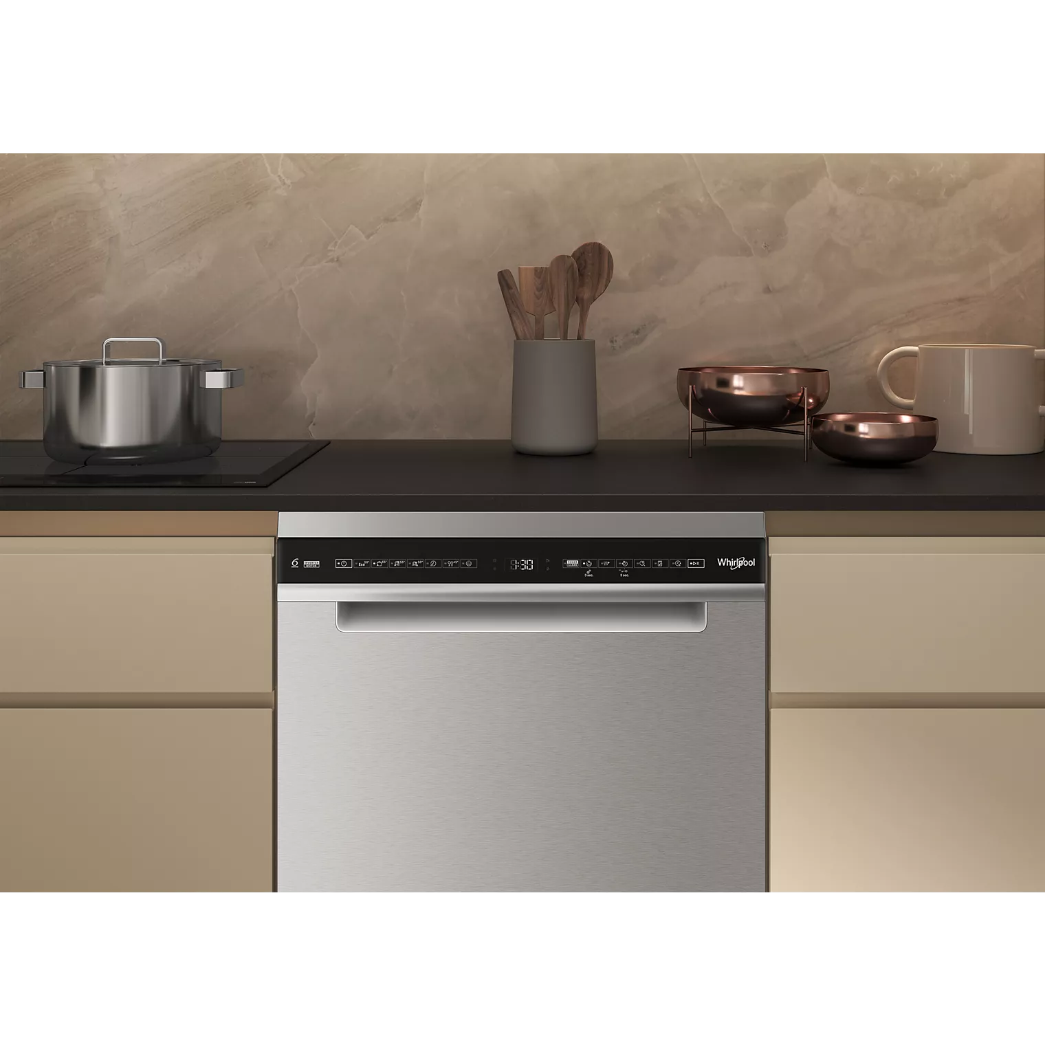 Lave vaisselle 60 cm WHIRLPOOL W7FHS51X Maxi Space – Image 3