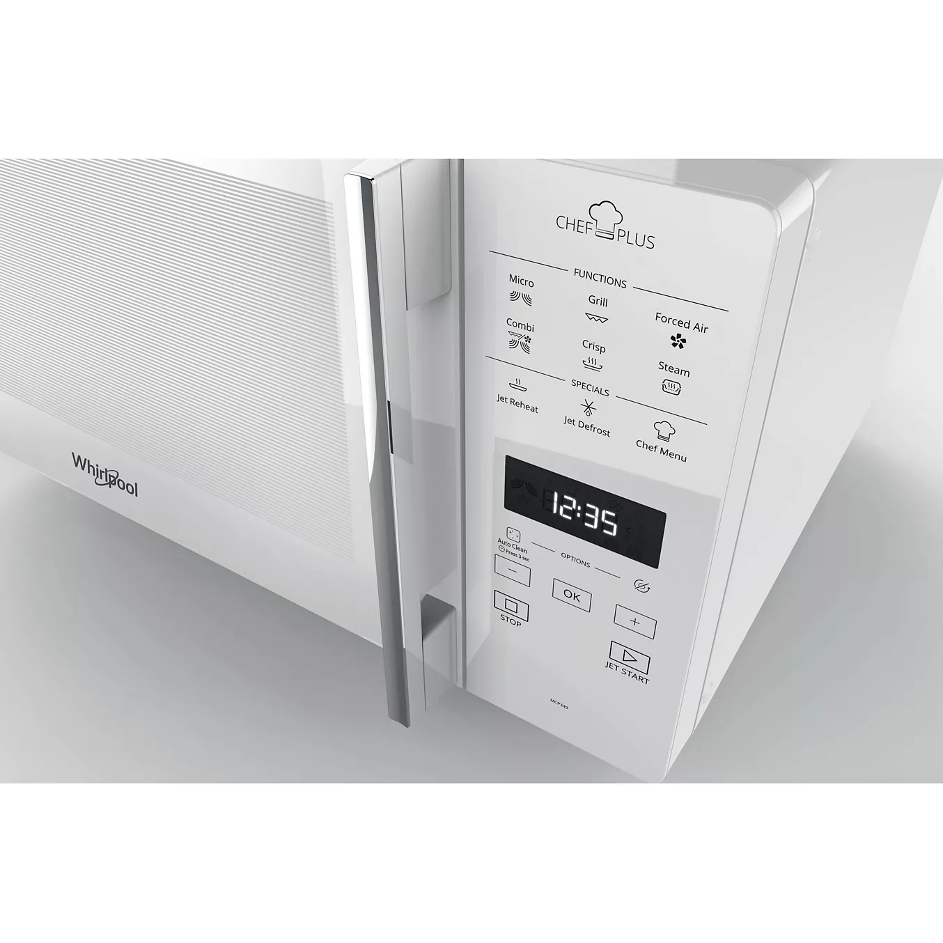 Micro ondes combiné WHIRLPOOL MCP349WH crisp – Image 4