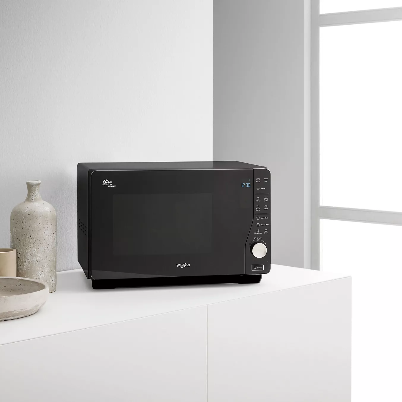Micro ondes grill WHIRLPOOL MWF427NB ExtraSpace crisp – Image 17