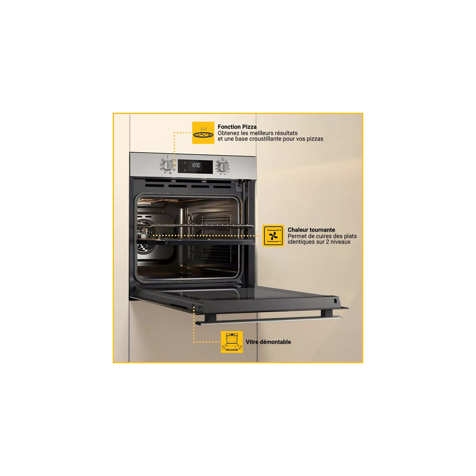 Four encastrable WHIRLPOOL OMR553RR0X – Image 7
