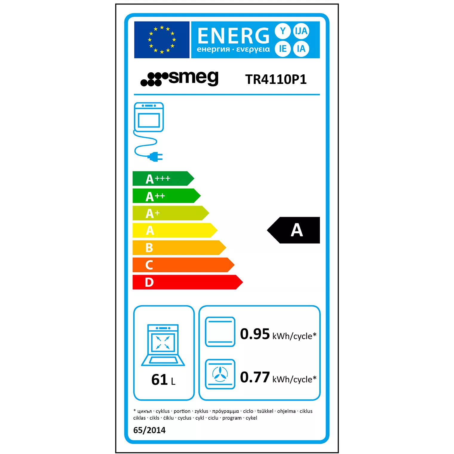 Piano de cuisson gaz SMEG TR4110P1 – Image 4