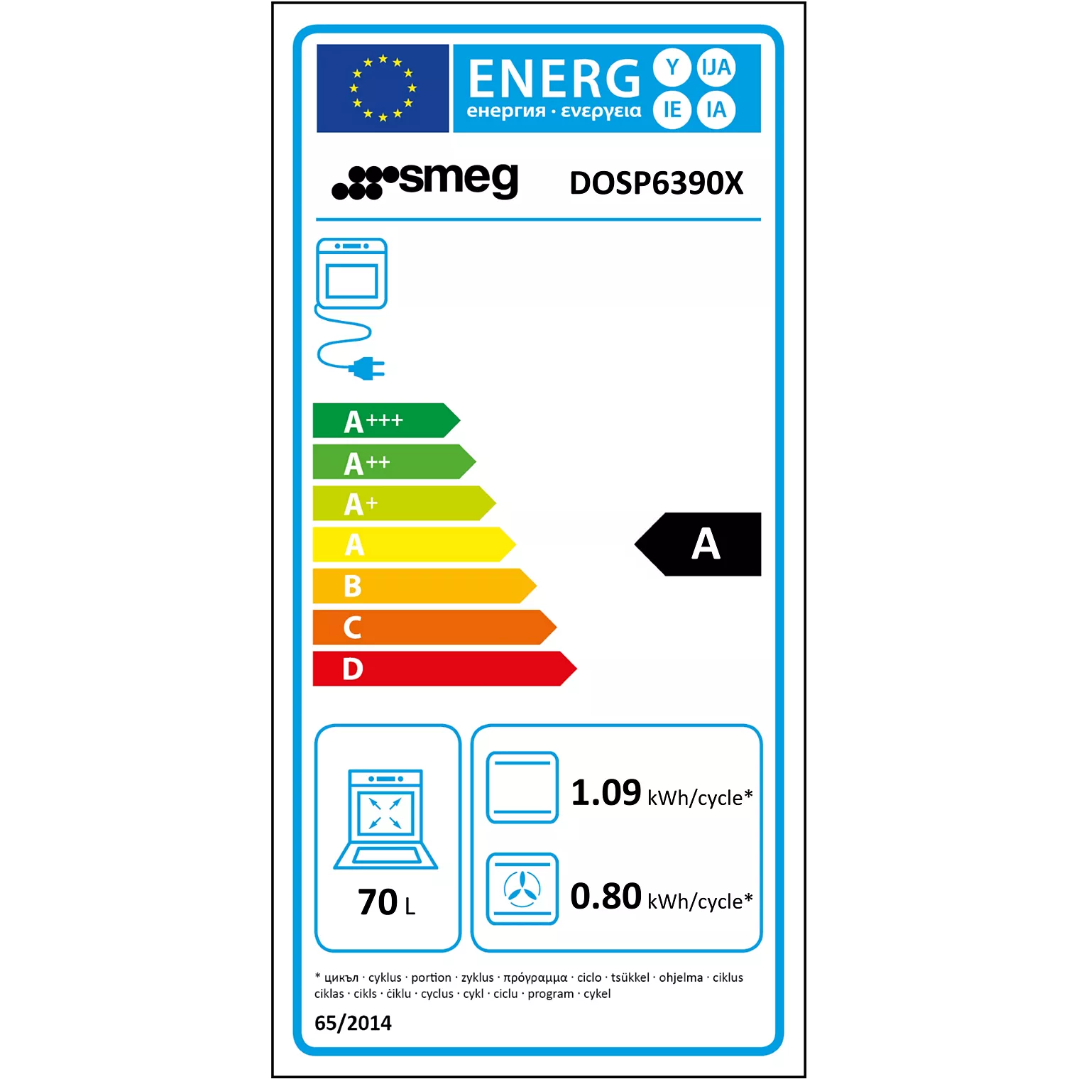 Four encastrable SMEG DOSP6390X – Image 3