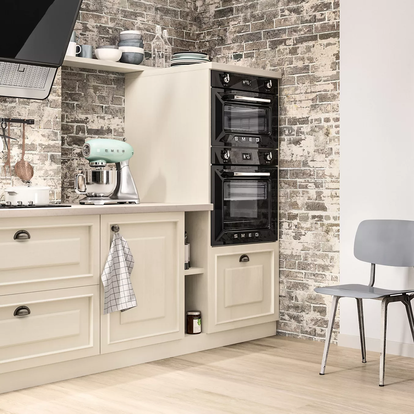 Micro ondes combiné encastrable SMEG SO4902M1N – Image 9