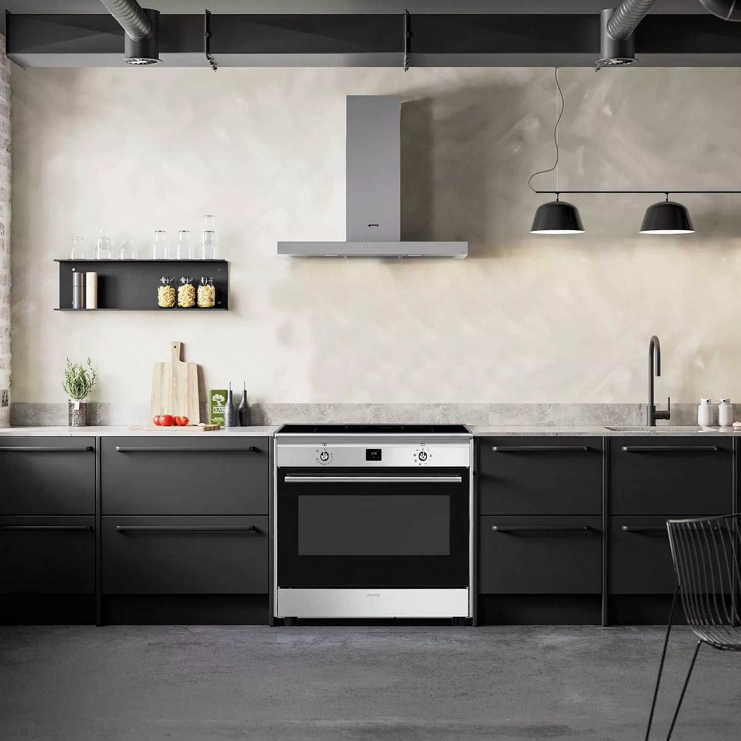 Piano de cuisson induction SMEG CG90CIXT – Image 4