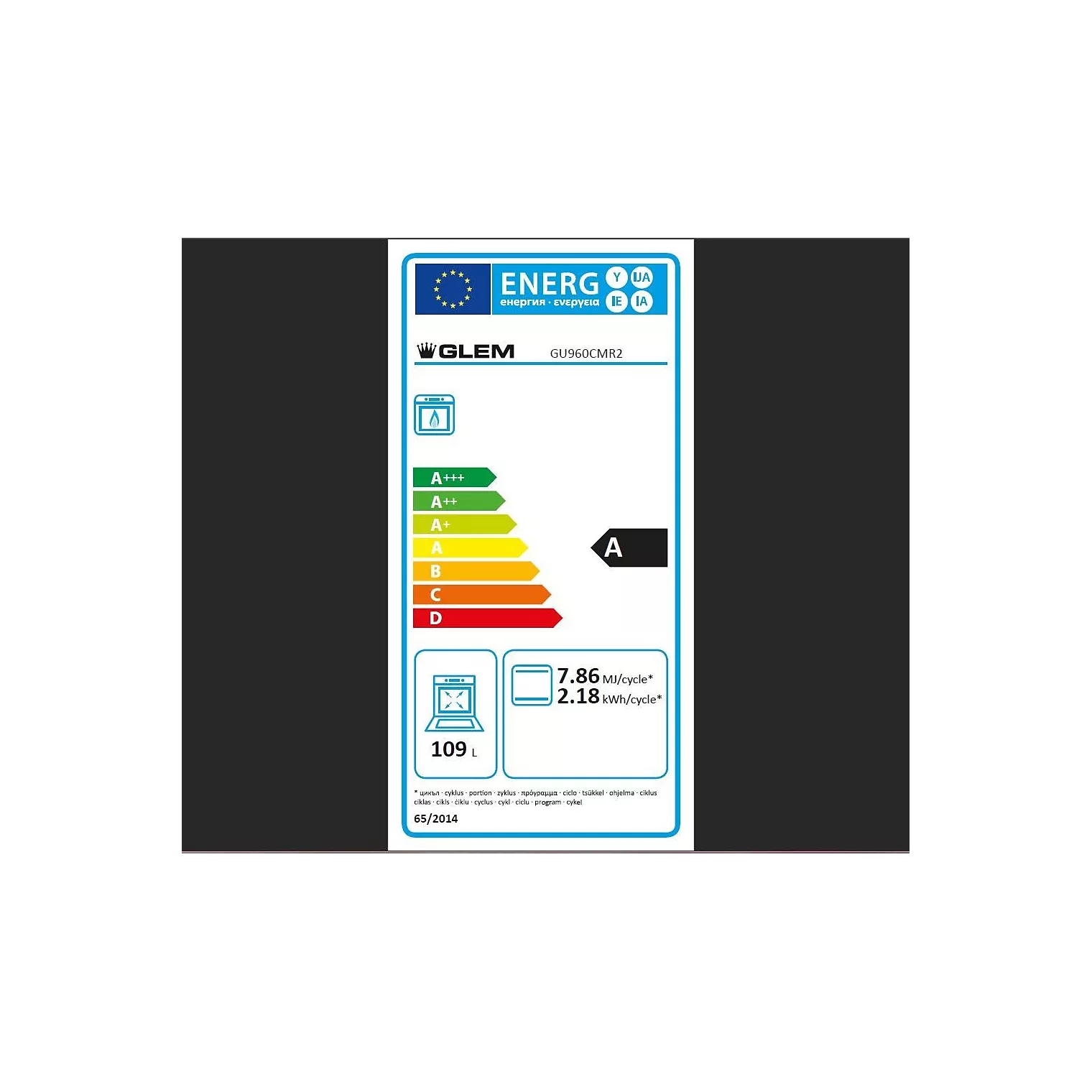Piano de cuisson gaz GLEM GU960CMR2 – Image 4