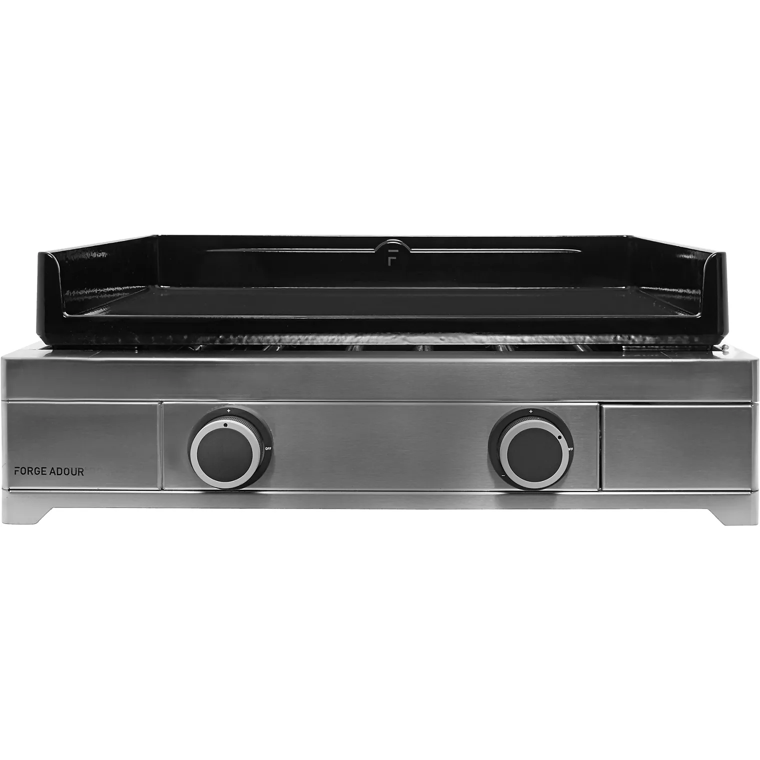 Plancha gaz FORGE ADOUR Modern 60 Inox 2 brûleurs – Image 7