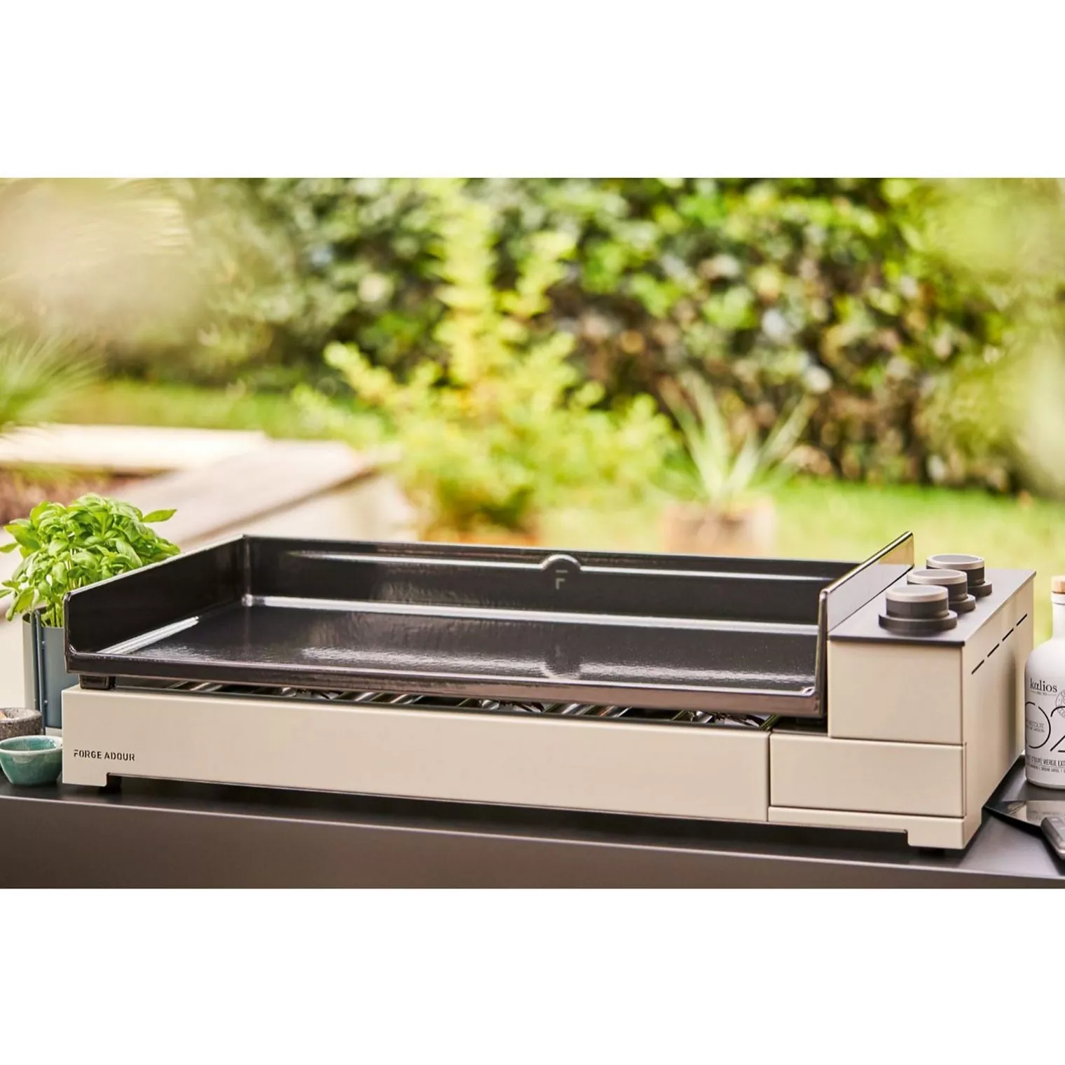 Plancha gaz FORGE ADOUR Premium 75 NG 3 brûleurs – Image 7