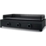 Les points forts du produit On adore 3 brûleurs d'une puissance totale de 6 kW, mise en route simplifiée grâce aux 3 boutons de réglage De 8 à 12 personnes - Encastrable Matière de la surface de cuisson : fonte émaillée Dimension de la surface de cuisson : 74,4 x 42 cm