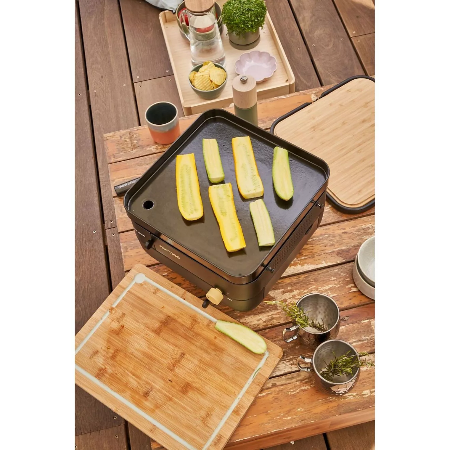 Plancha gaz FORGE ADOUR Gaz NOMAD