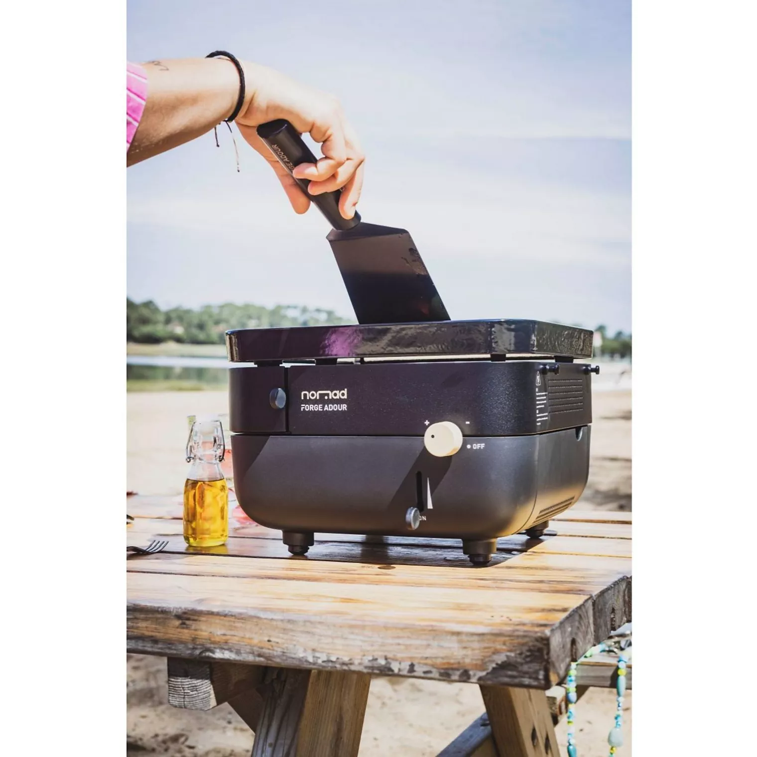 Plancha gaz FORGE ADOUR Gaz NOMAD – Image 4