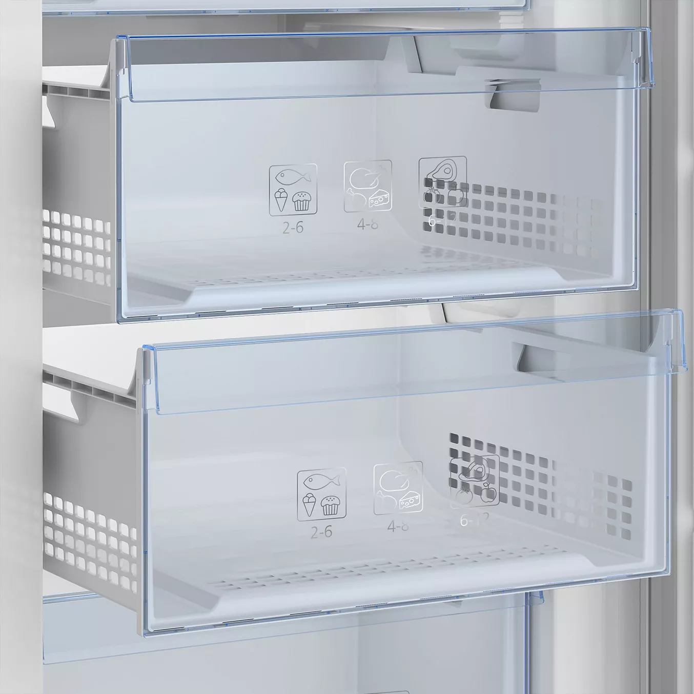 Congélateur armoire BEKO RFNE448E35W No Frost – Image 4