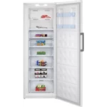 Congélateur armoire BEKO RFNE448E55W