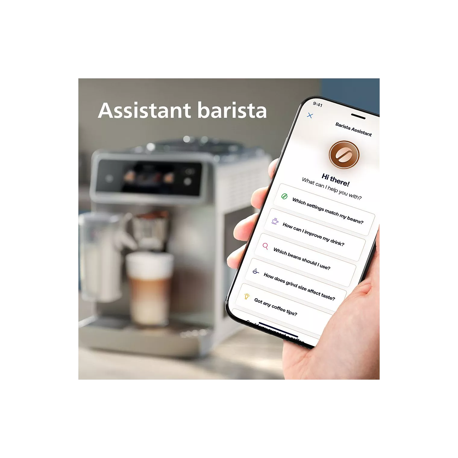 Expresso Broyeur PHILIPS Café Aromis EP8757/20 LatteGo Pro – Image 6