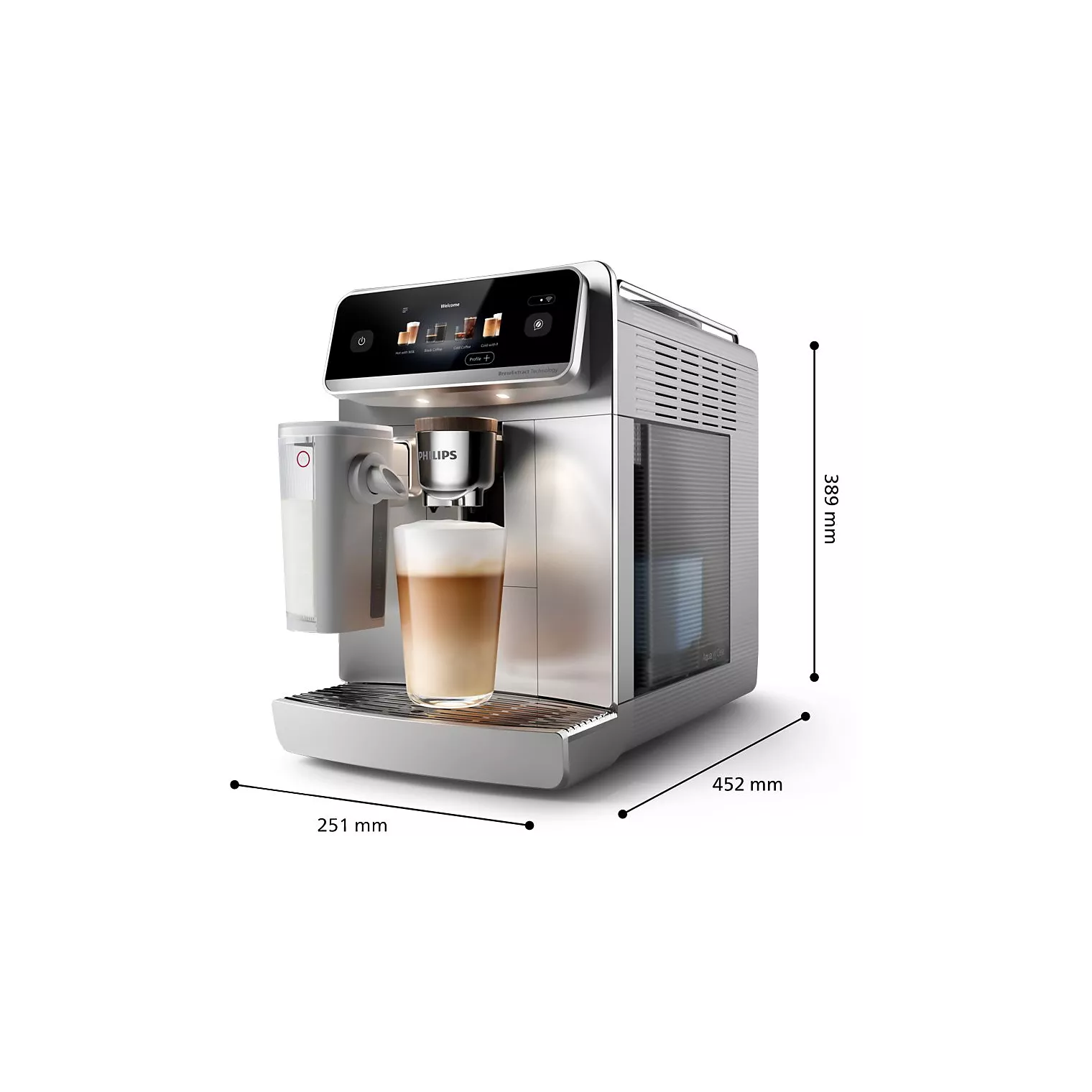Expresso Broyeur PHILIPS Café Aromis EP8757/20 LatteGo Pro