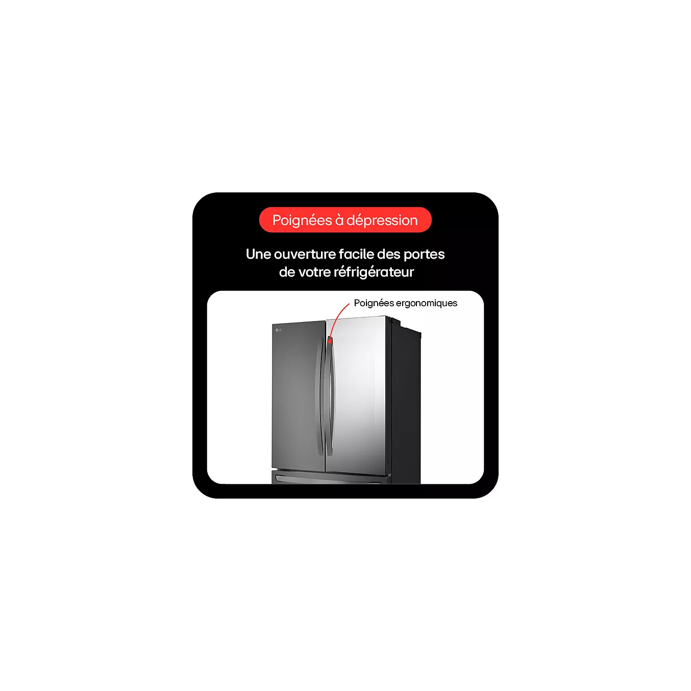 Réfrigérateur multi portes LG GMZ765SBHJ INSTAVIEW – Image 6