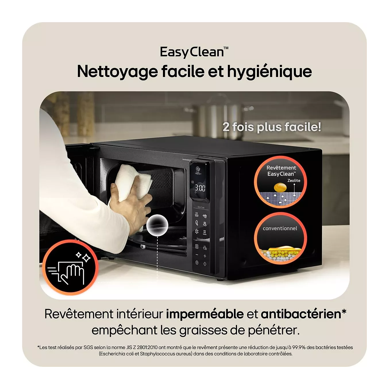 Micro ondes combiné LG MJ3965BPH – Image 7