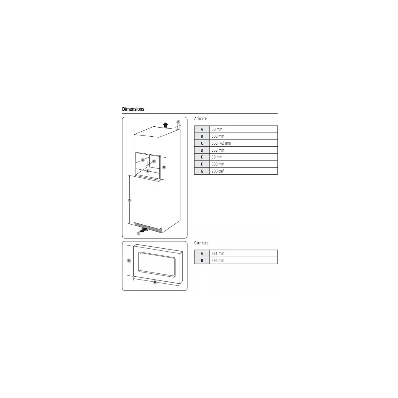 Micro ondes encastrable SAMSUNG MS23A7013AT – Image 4